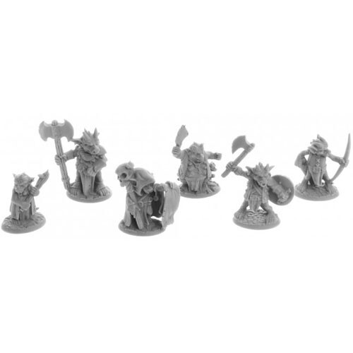 

Миниатюра Reaper Bones: Ratpelt Kobold Leaders