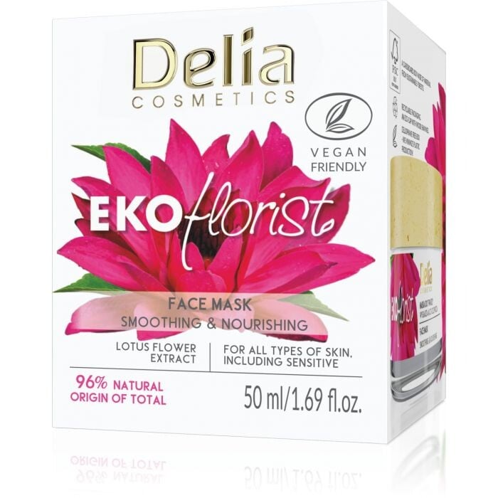 

Маска для лица EkoFlorist Lotus Mascarilla Facial Nutritiva Delia, 50 ml