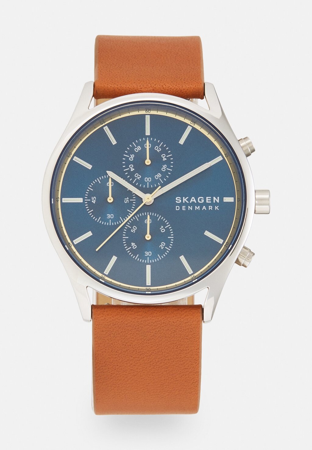 

Хронограф Holst Chrono Watch Skagen, коричневый