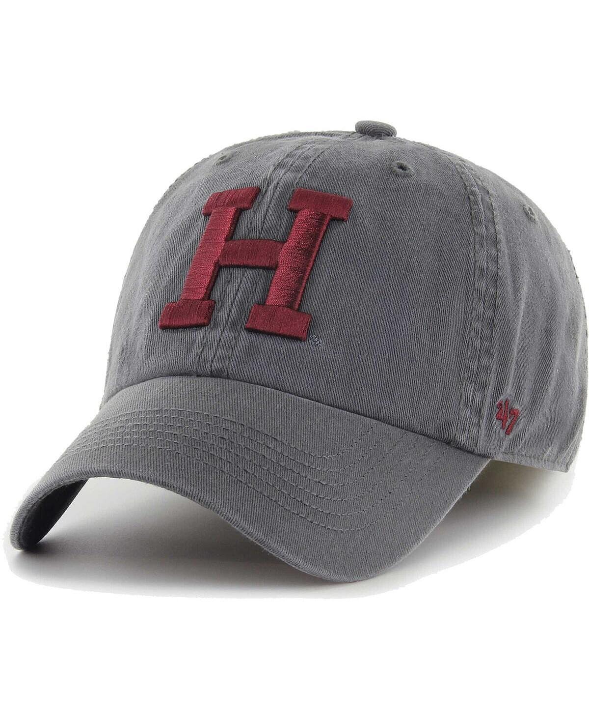 

Мужская темно-серая приталенная шляпа Harvard Crimson Franchise '47 Brand