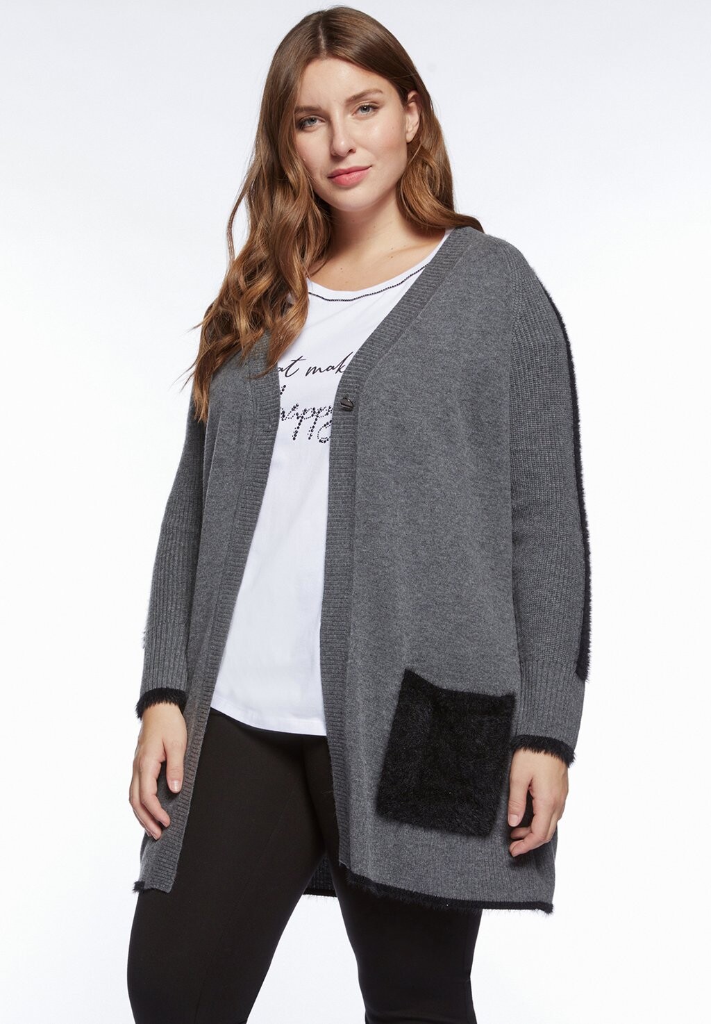 

Кардиган Langer Mit Fiorella Rubino, цвет grigio