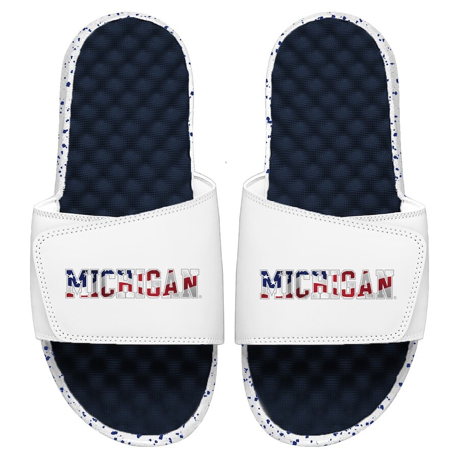 

Шлепанцы ISlide Michigan Wolverines, нави