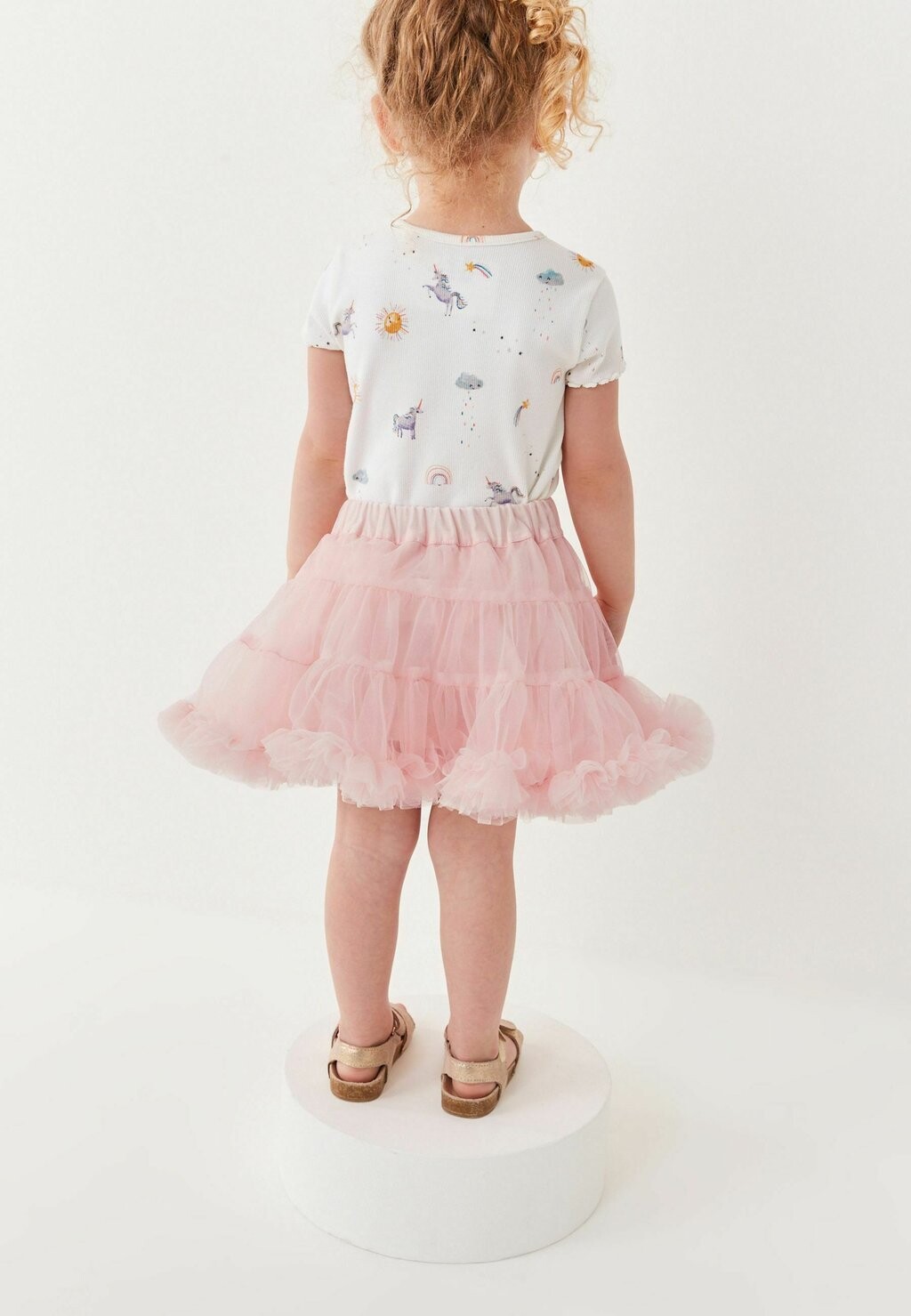 

Юбка А-силуэта RUFFLE TUTU Next, цвет pale pink