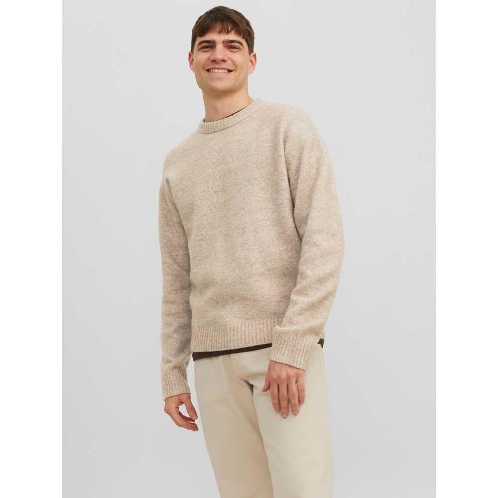 

Свитер Jack & Jones Ollie Crew Neck, бежевый