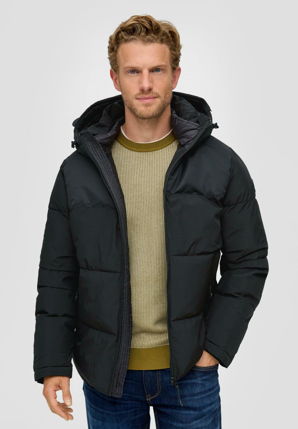 Зимняя куртка STEPP IN BI-OPTIK s.Oliver, цвет schwarz