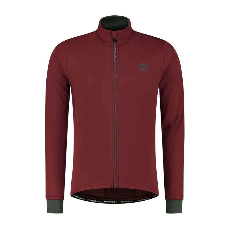 Зимняя велосипедная куртка мужская - Essential ROGELLI, цвет rot