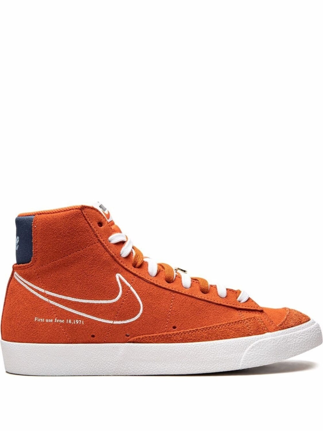 

Nike кеды Blazer Mid '77, оранжевый