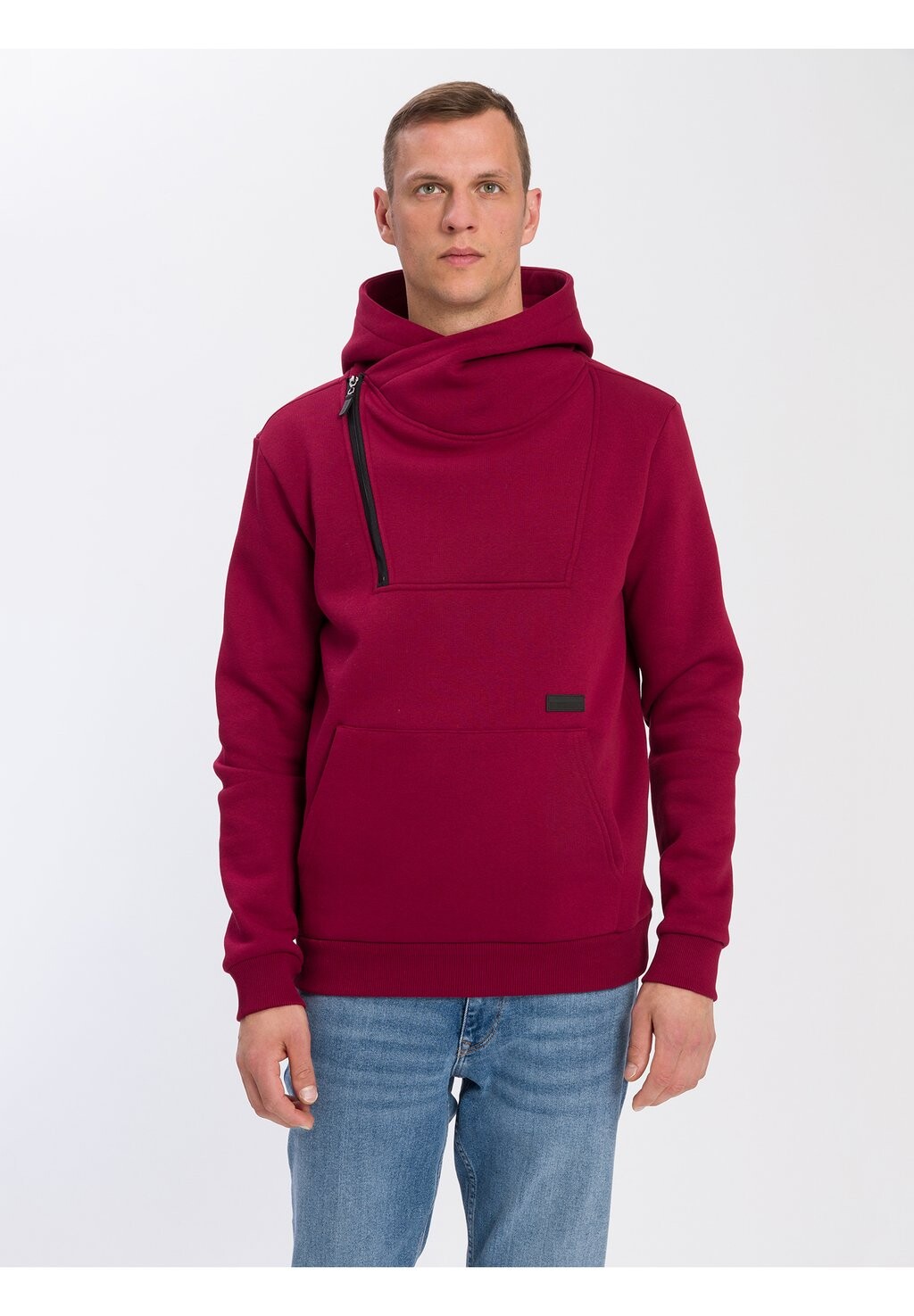 

Толстовка 25416 Cross Jeans, цвет bordeaux