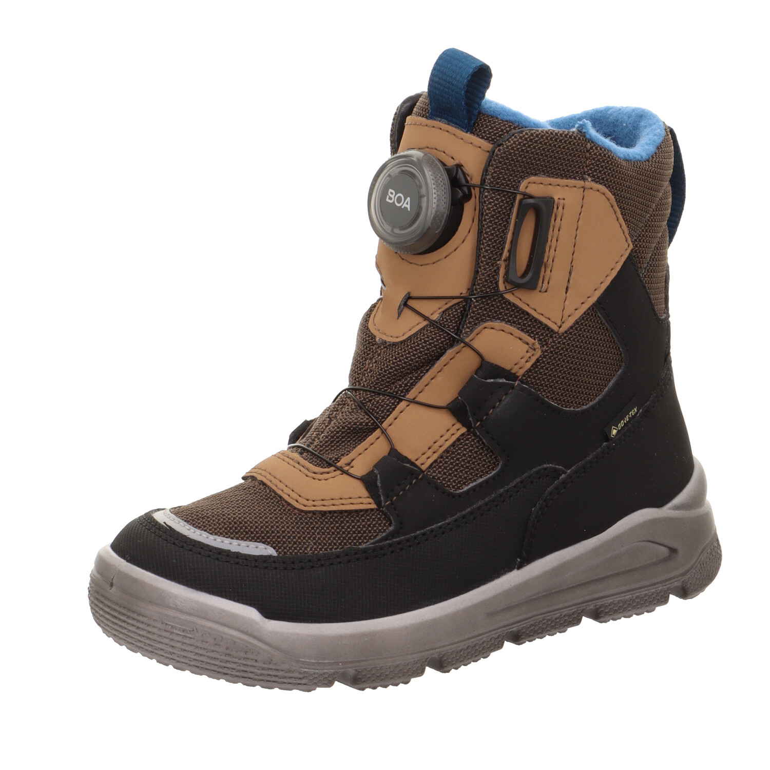 

Ботинки superfit MARS, цвет Braun/Blau
