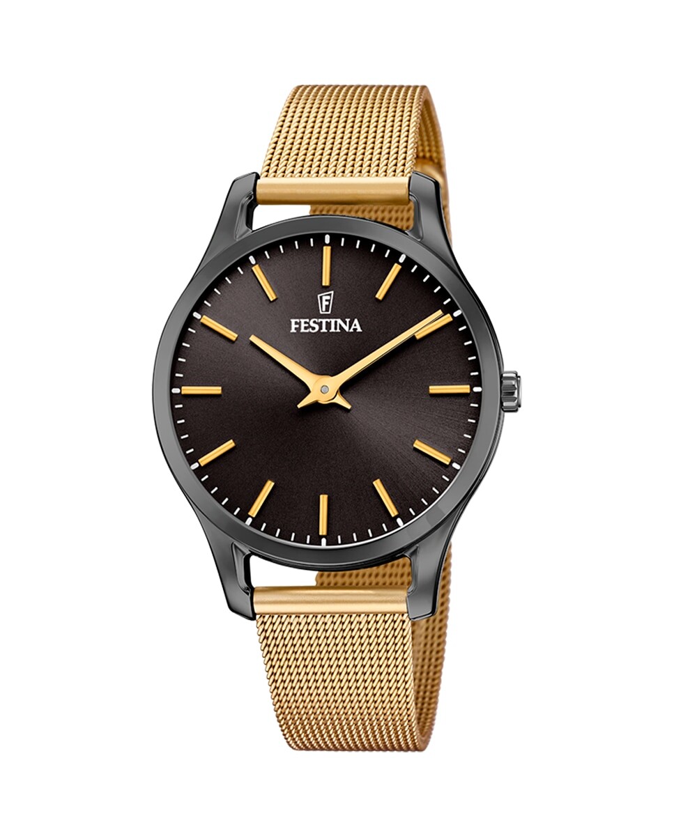 

F20508/1 Boyfriend Collection женские часы из золотой стали Festina, золотой