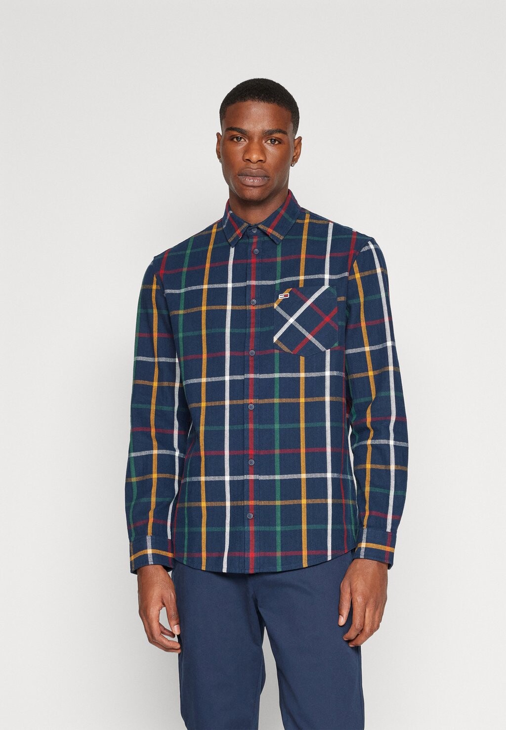 

Рубашка Tommy Jeans, темно-синий