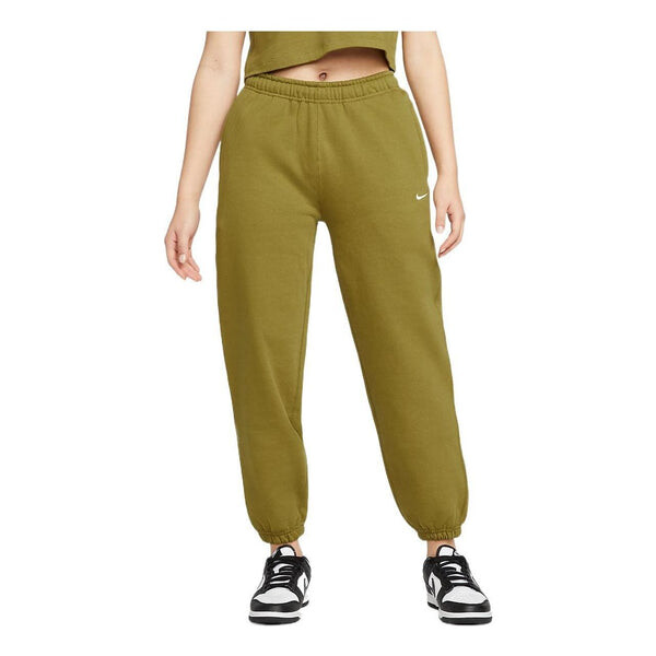 Штаны соло swoosh спортивные штаны Nike, зеленый