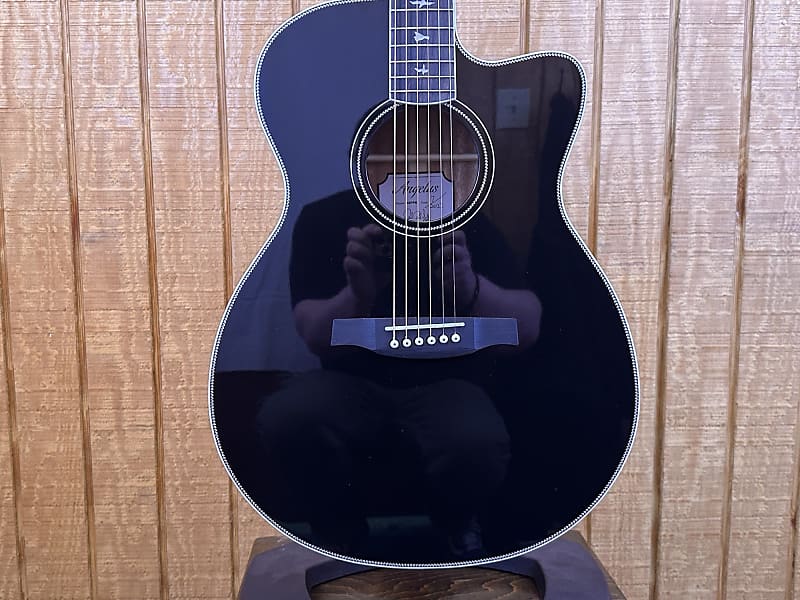 Акустическая гитара PRS Angeles A20E Black Top CTCF27446