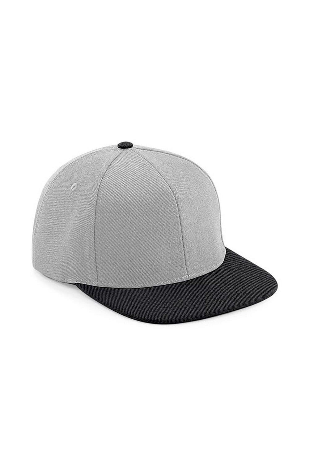 

Кепка Snapback с 6 панелями Beechfield, серый