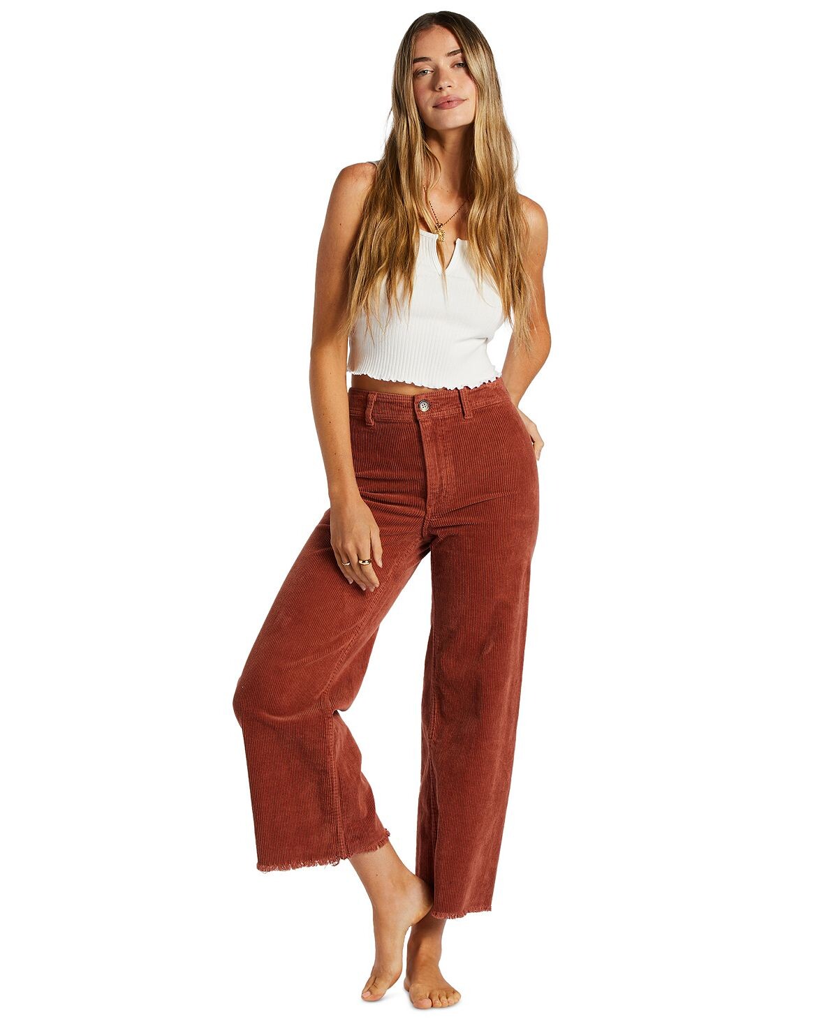 

Вельветовые широкие брюки свободного падения для юниоров Billabong