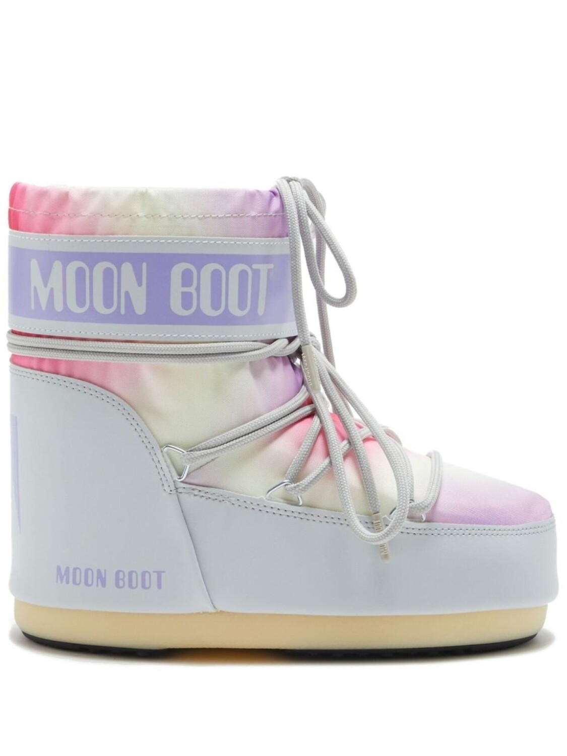 

Moon Boot ботинки Icon Low Tie-Dye, серый
