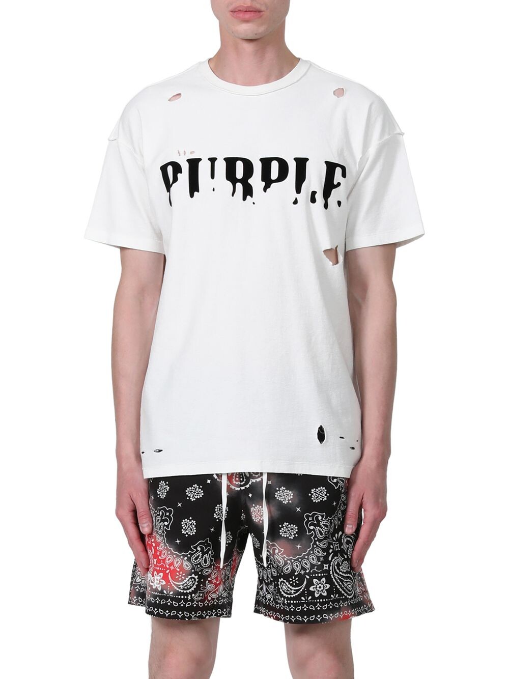 

Универсальные шорты-банданы Purple Brand, красный
