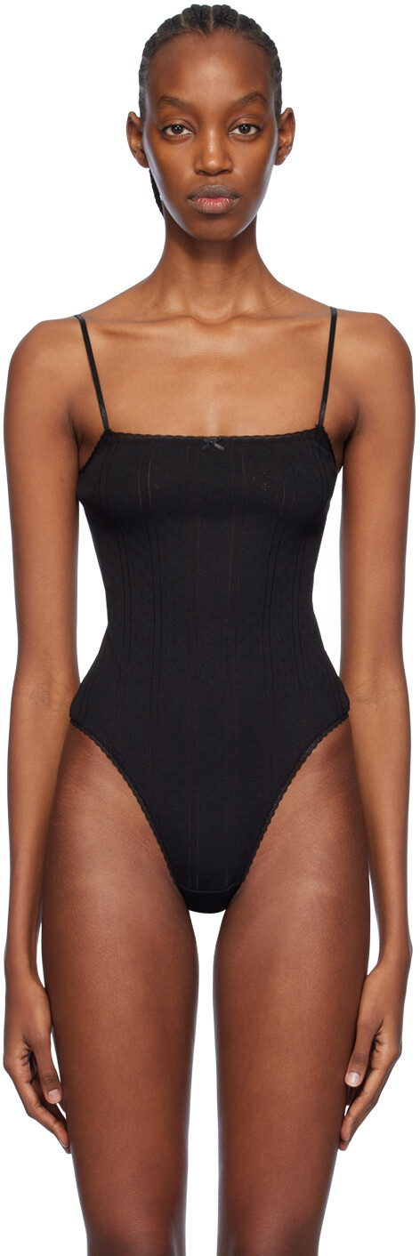 

Черное боди 'The Bodysuit' Cou Cou