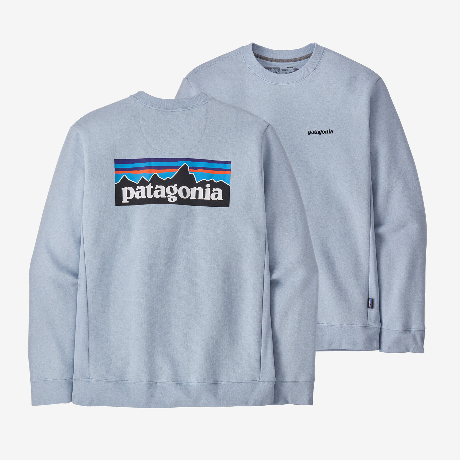 

Толстовка с логотипом P-6 Uprisal Crew Patagonia, паровой синий