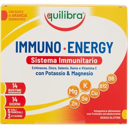 

Equilibra Immuno Energy Калий и магний 14 пакетиков