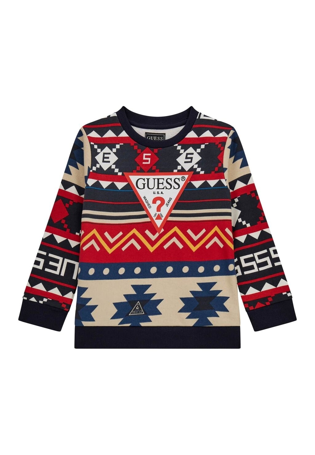 

Толстовка LOGO TRIANGULAIRE Guess, цвет fantaisie multicolore