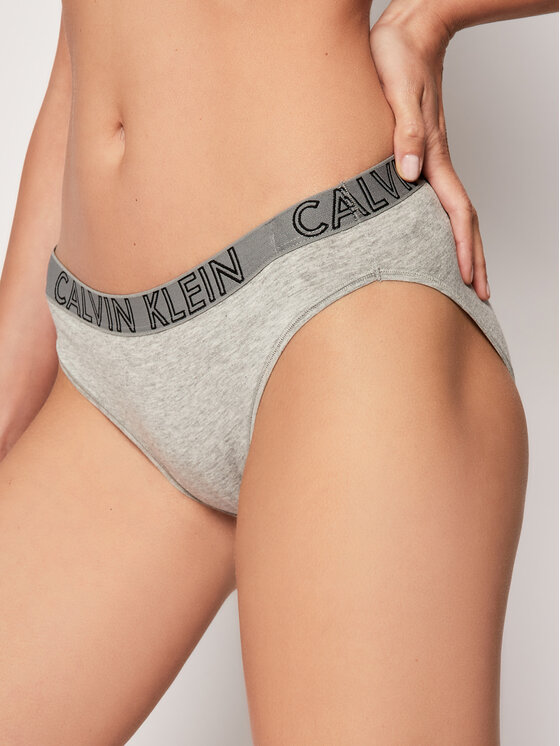Классические женские трусики Calvin Klein, серый классические женские трусики calvin klein зеленый