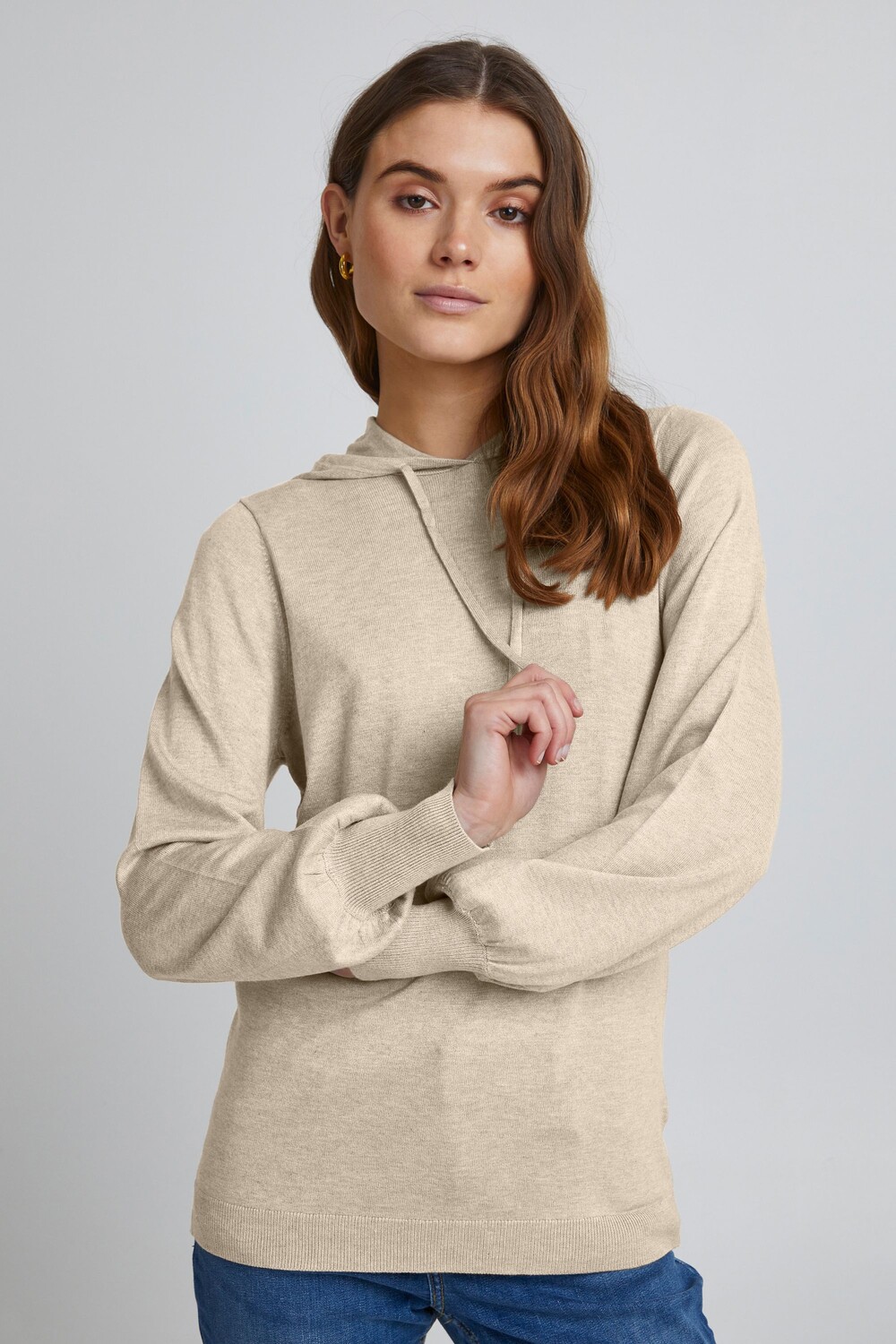 

Толстовка b.young Kapuzenpullover, серый
