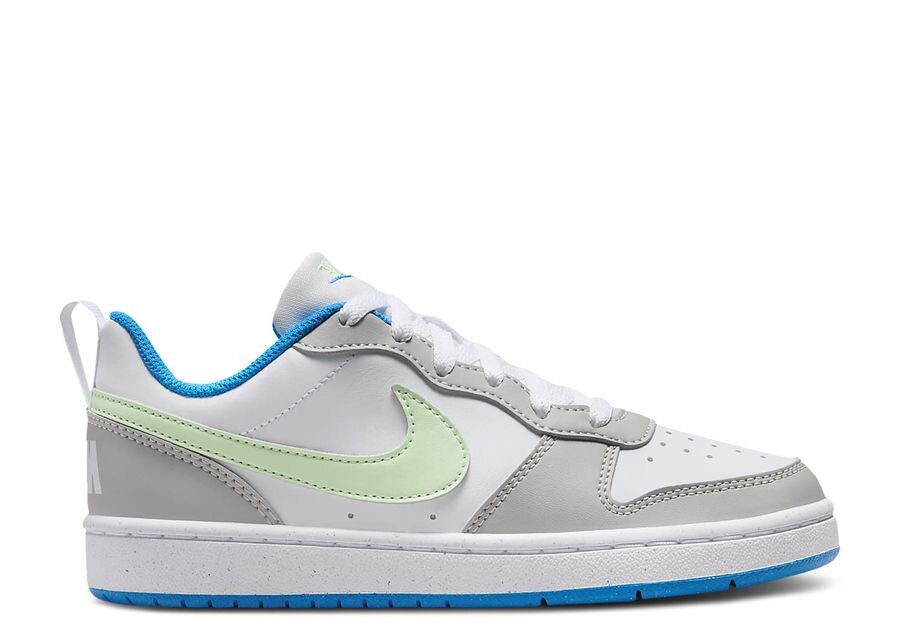 

Кроссовки Nike Court Borough Low Recraft Gs 'Light Iron Ore Vapor Green', серый