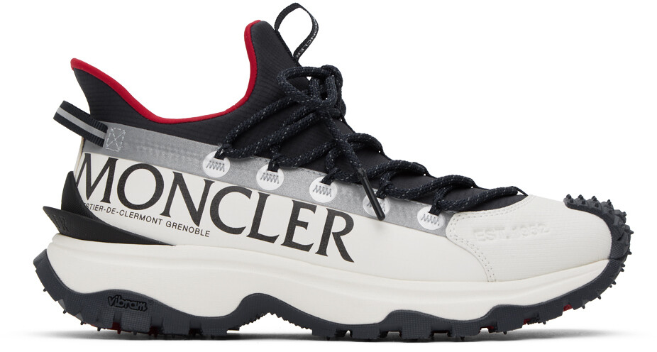 

Бело-темно-синие кроссовки Trailgrip Lite 2 Moncler