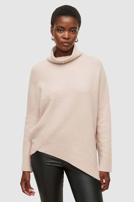 

Свитер LOCK ROLL NECK AllSaints, бежевый