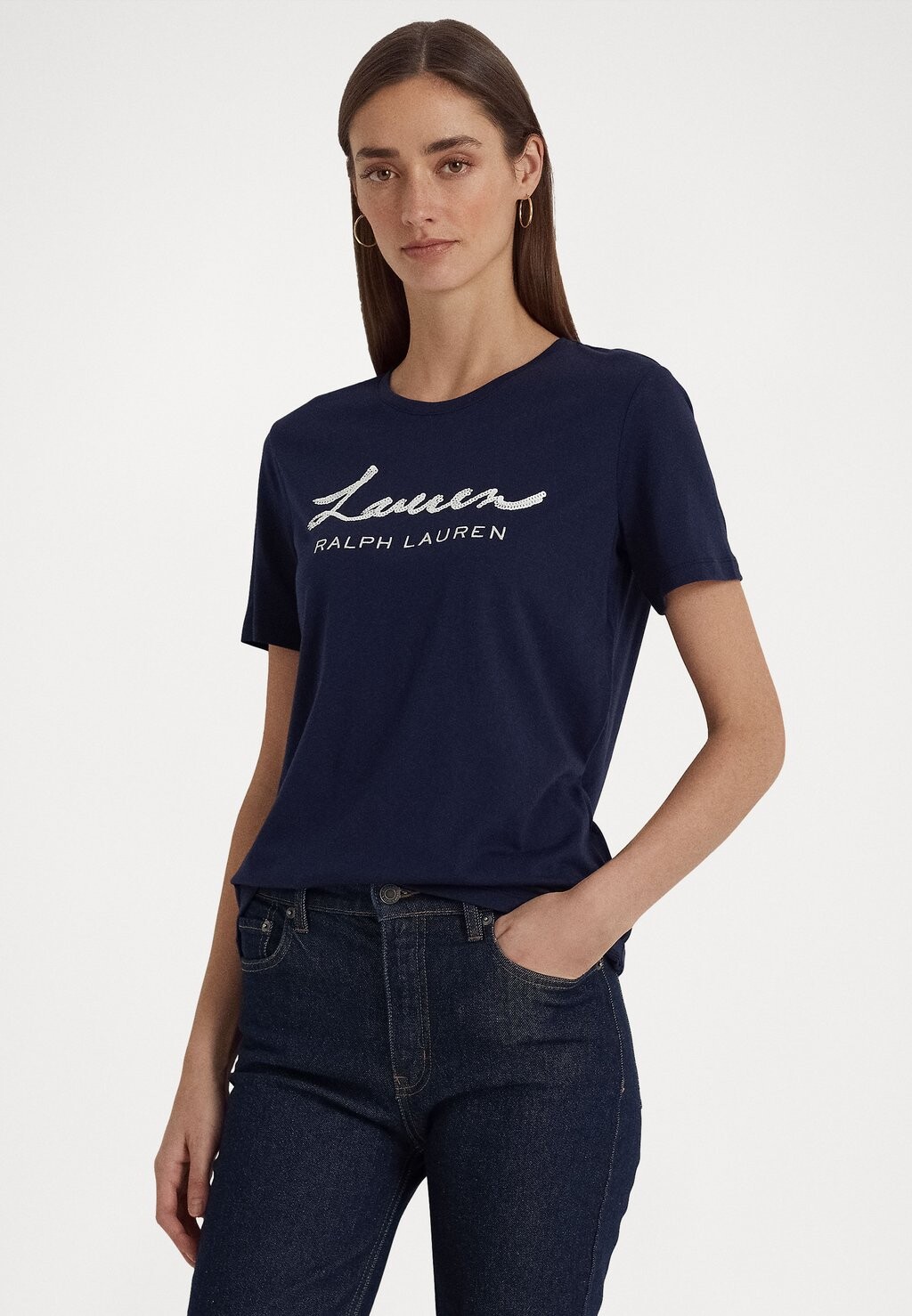 

Футболка с принтом Lauren Ralph Lauren