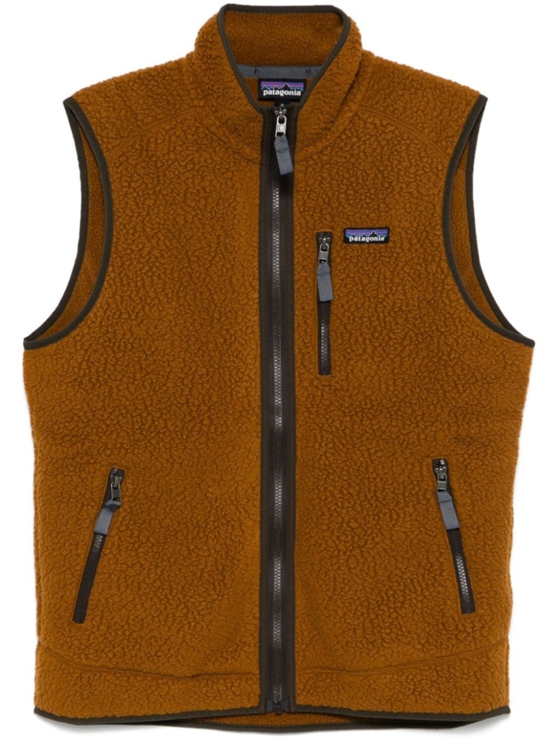 

Patagonia жилет Retro Pile, коричневый