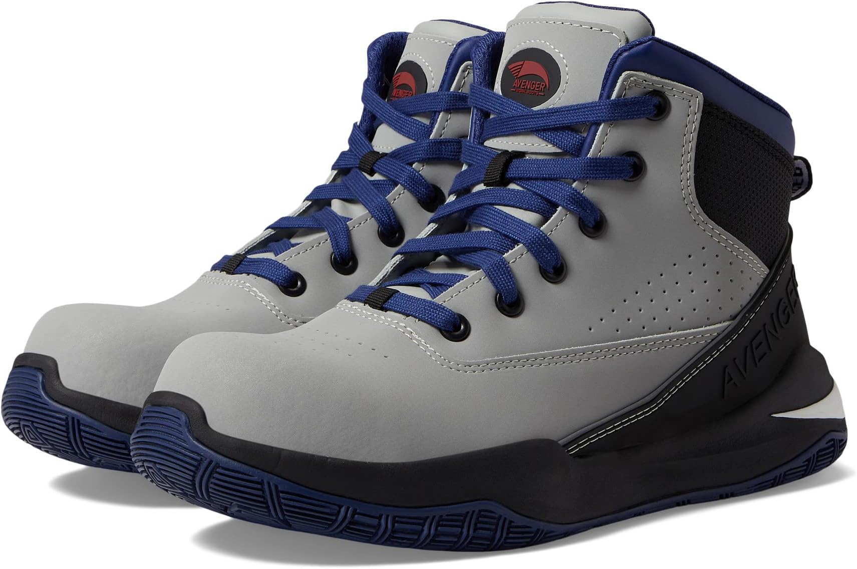 Рабочая обувь Reaction Mid Avenger Work Boots, цвет Grey/Blue рабочая обувь reflex avenger work boots цвет blue grey