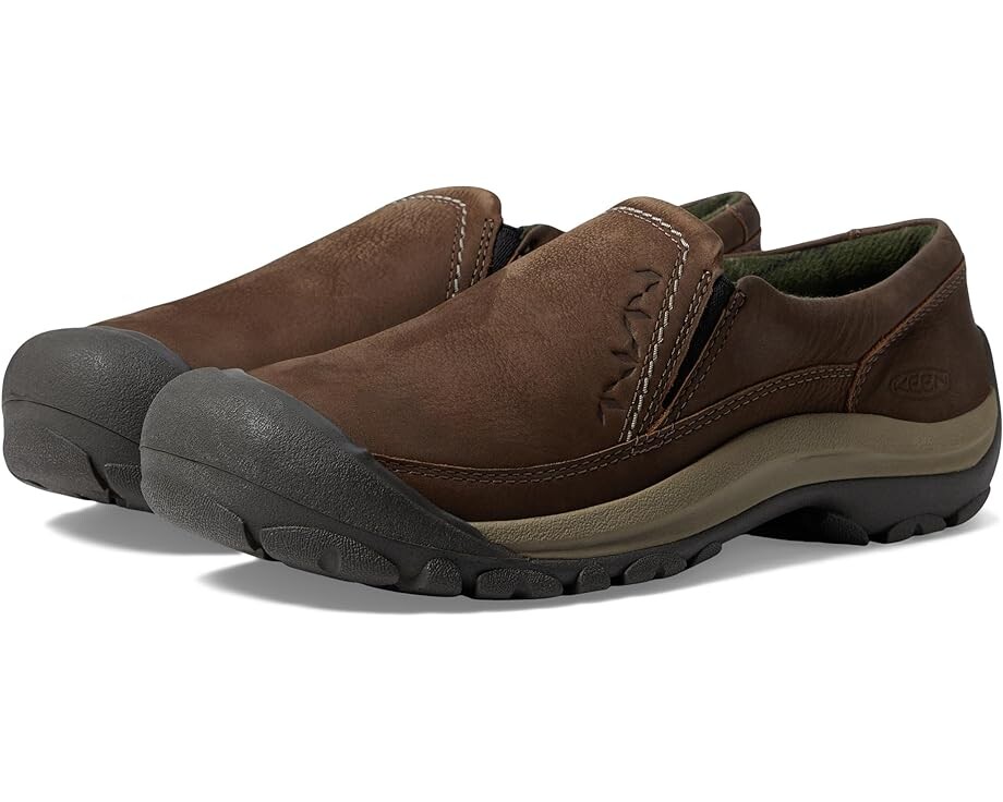 

Лоферы KEEN Kaci III Winter Slip-On, цвет Dark Earth/Plaid