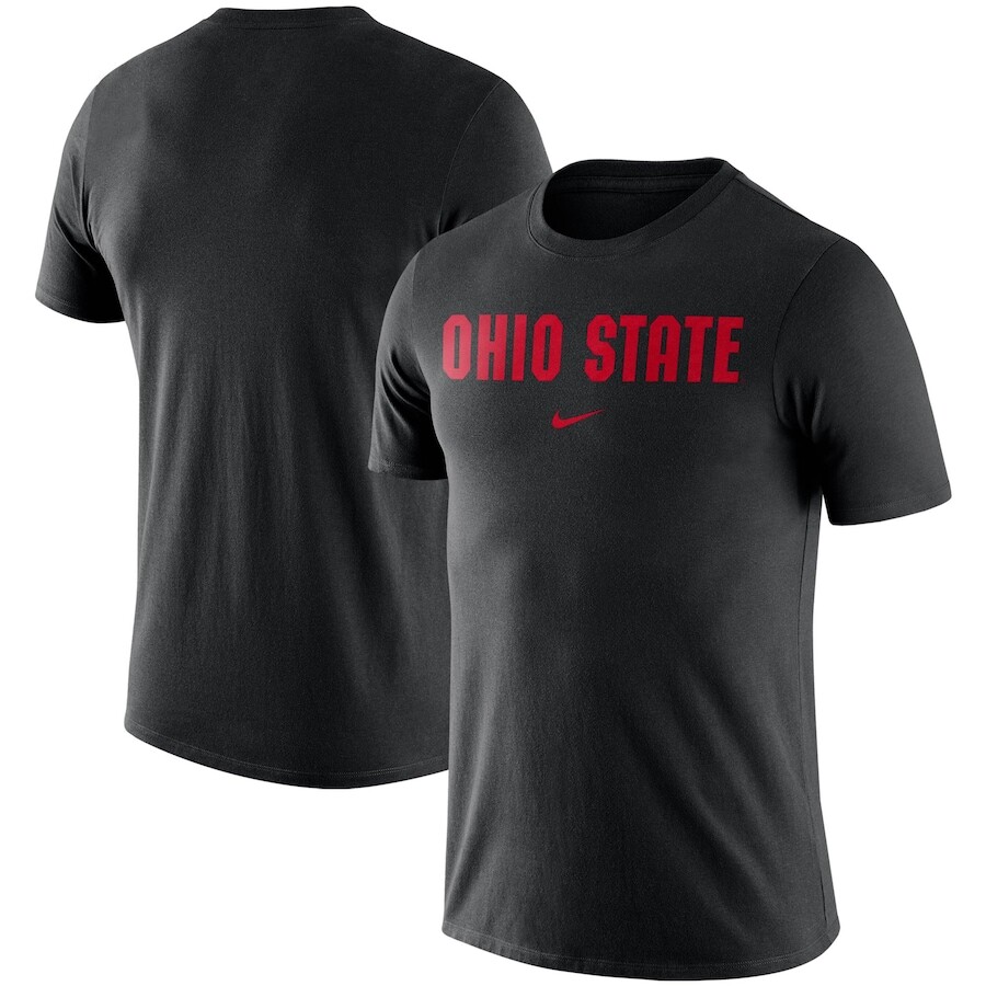 

Футболка с коротким рукавом Nike Ohio State Buckeyes, черный