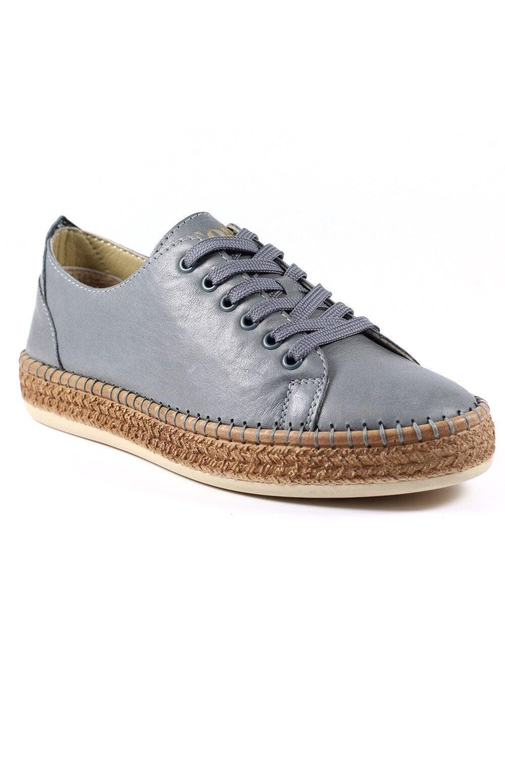 

Кроссовки Malden Leather Trainers Lazy Dogz, серый