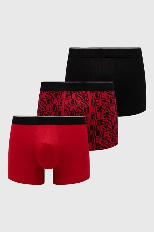 

3 упаковки боксеров Guess, красный
