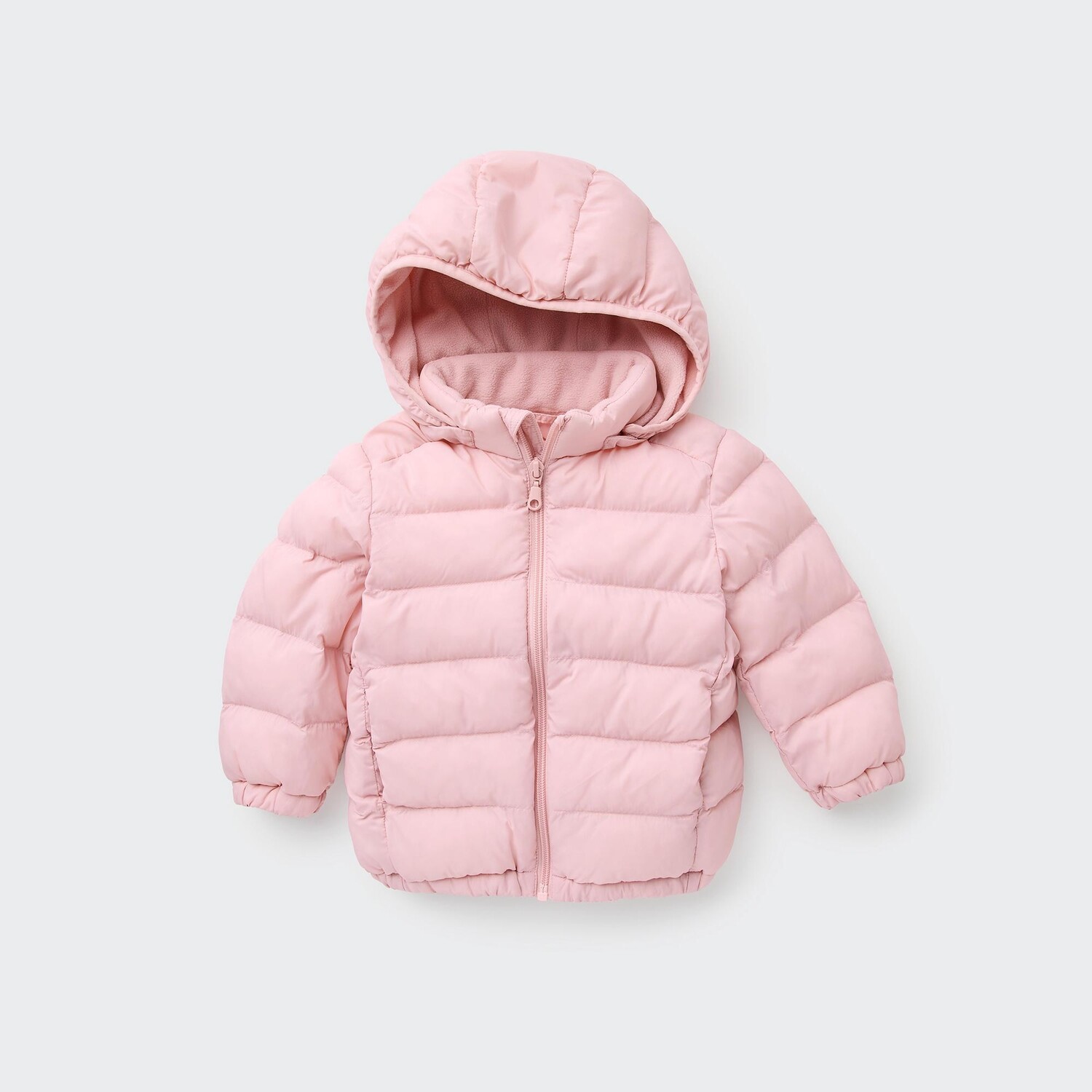 

Парка UNIQLO на молнии, розовый