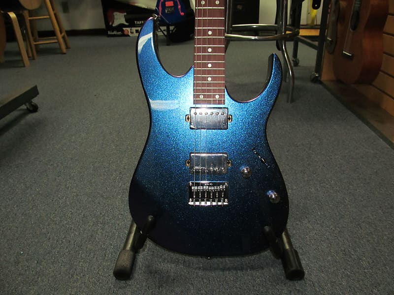 Электрогитара Ibanez GIO GRG121SP Electric Guitar - Blue Metal Chameleon bmc велосипед bmc urs 01 one red axs hrd eagle purple 2021
