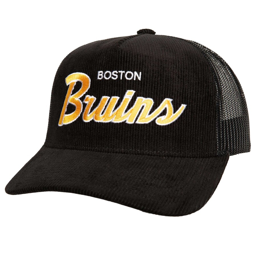 

Бейсболка Mitchell & Ness Boston Bruins, черный