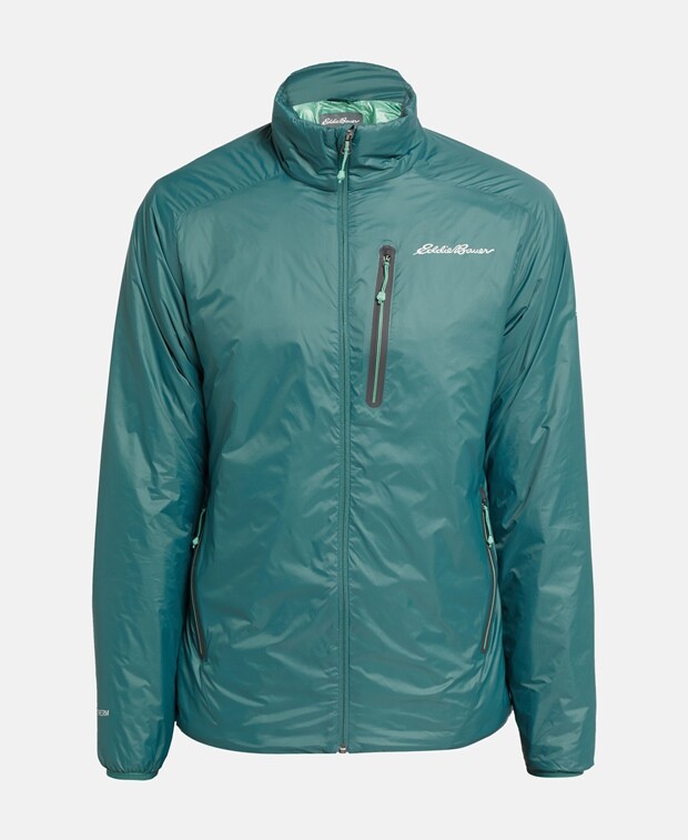 

Пуховик Eddie Bauer, темно-зеленый