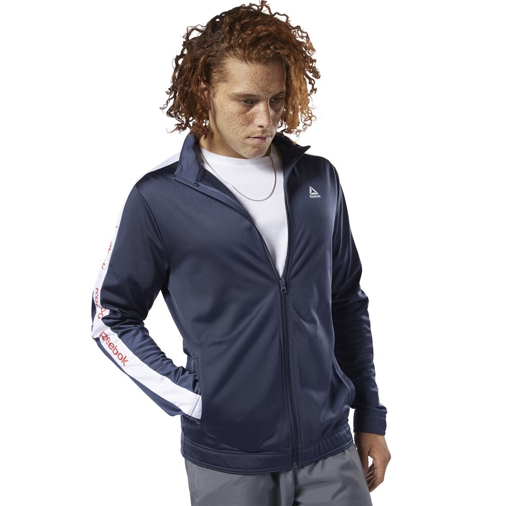 

Куртка Reebok Logo Training Essentials, синий