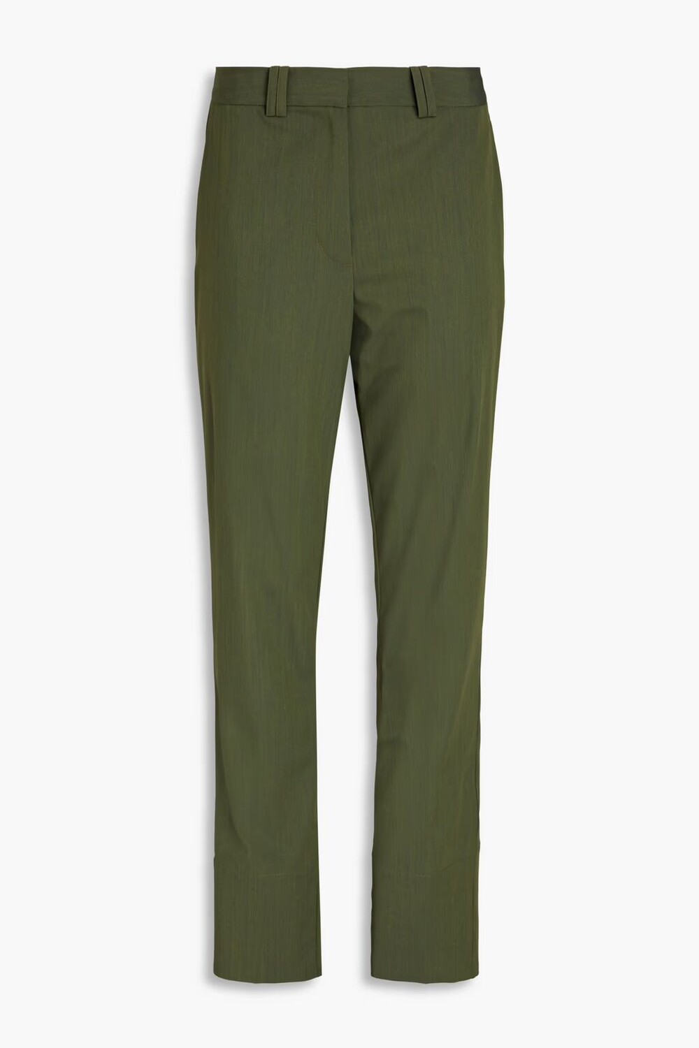 

Узкие брюки из смесовой шерсти 3.1 Phillip Lim, армейский зеленый