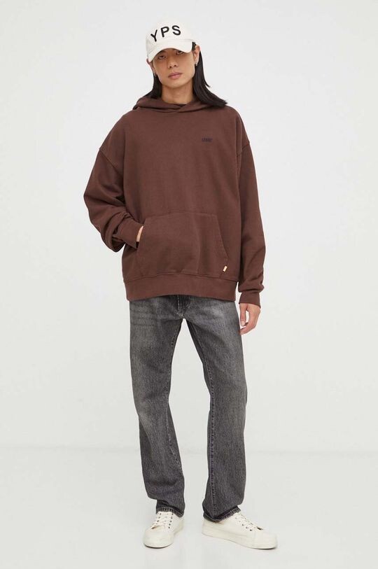 

Хлопковая толстовка x Gold Tab Levi's, коричневый