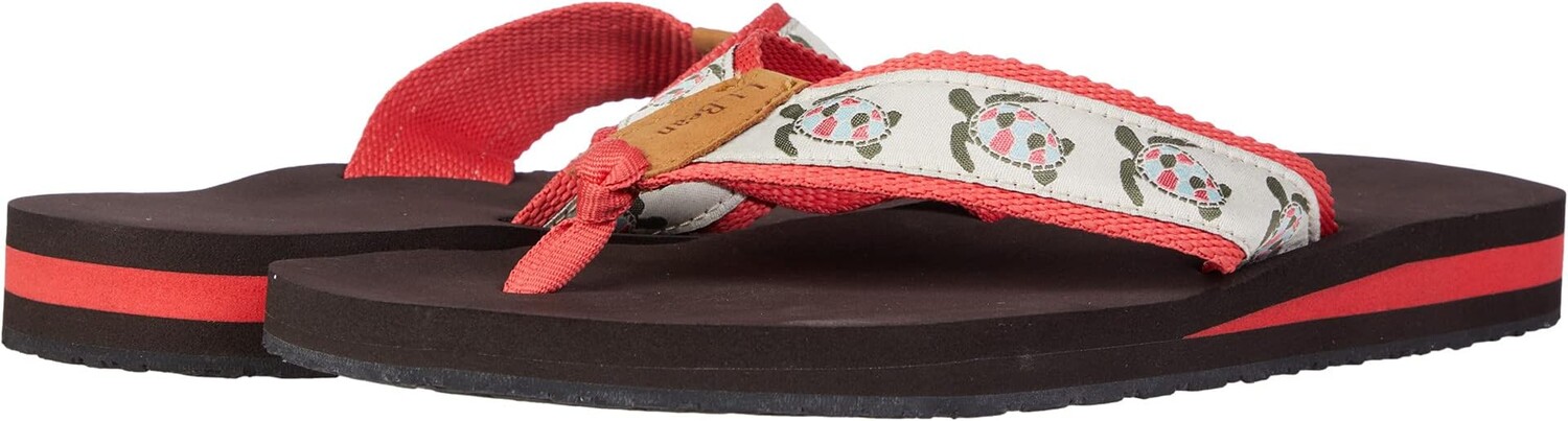 

Шлепанцы Classic Maine Isle Flip-Flop 3 Motif L.L.Bean, цвет Turtle/Natural