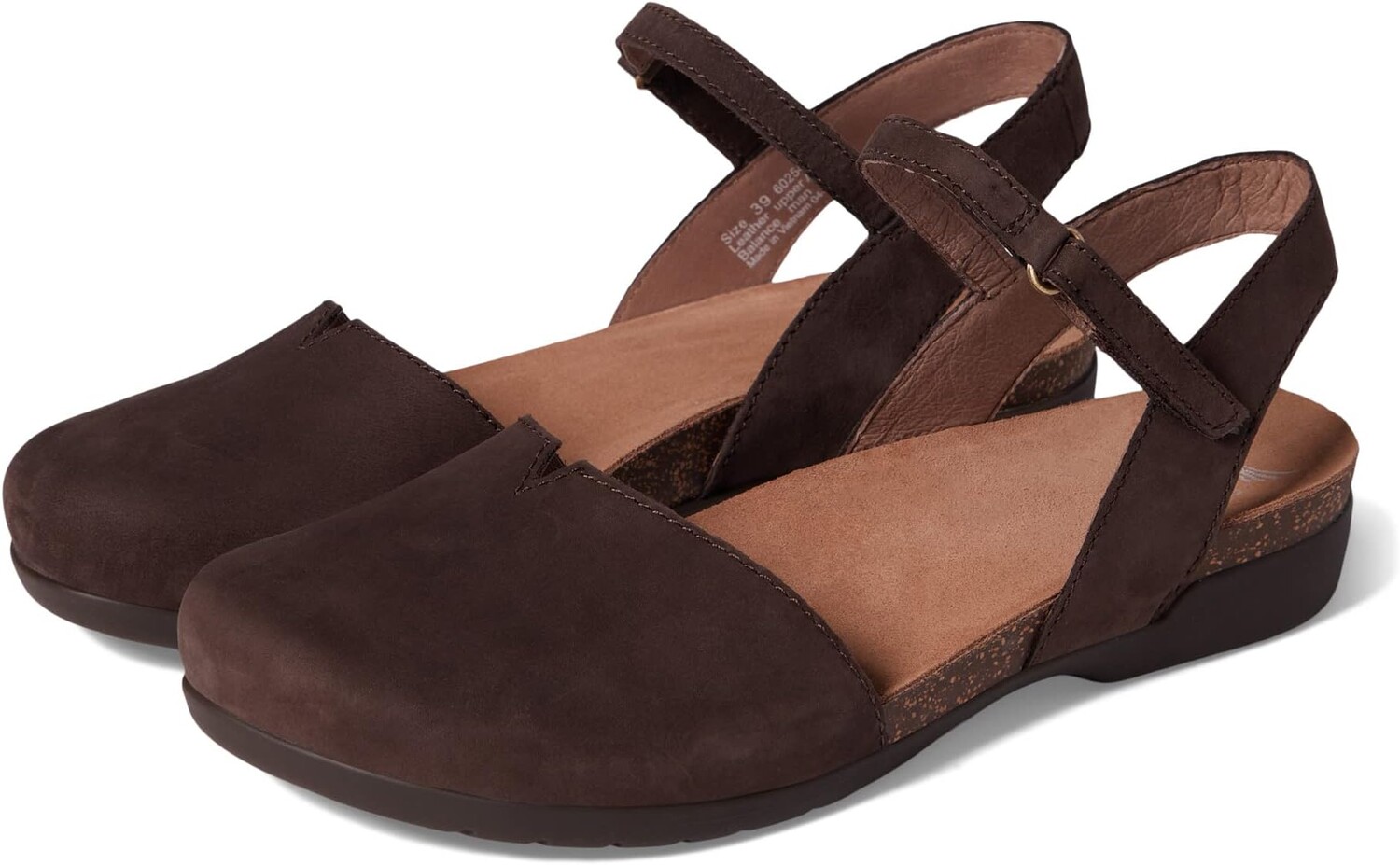 

Балетки Rowan Dansko, цвет Chocolate Milled Nubuck