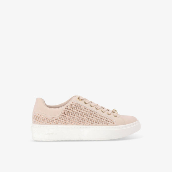 

Плетеные кроссовки dream jewel с низким берцем и кристаллами Carvela, красный