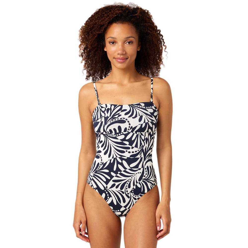 

Топ бикини Rip Curl Afterglow Floral Bandeau, синий