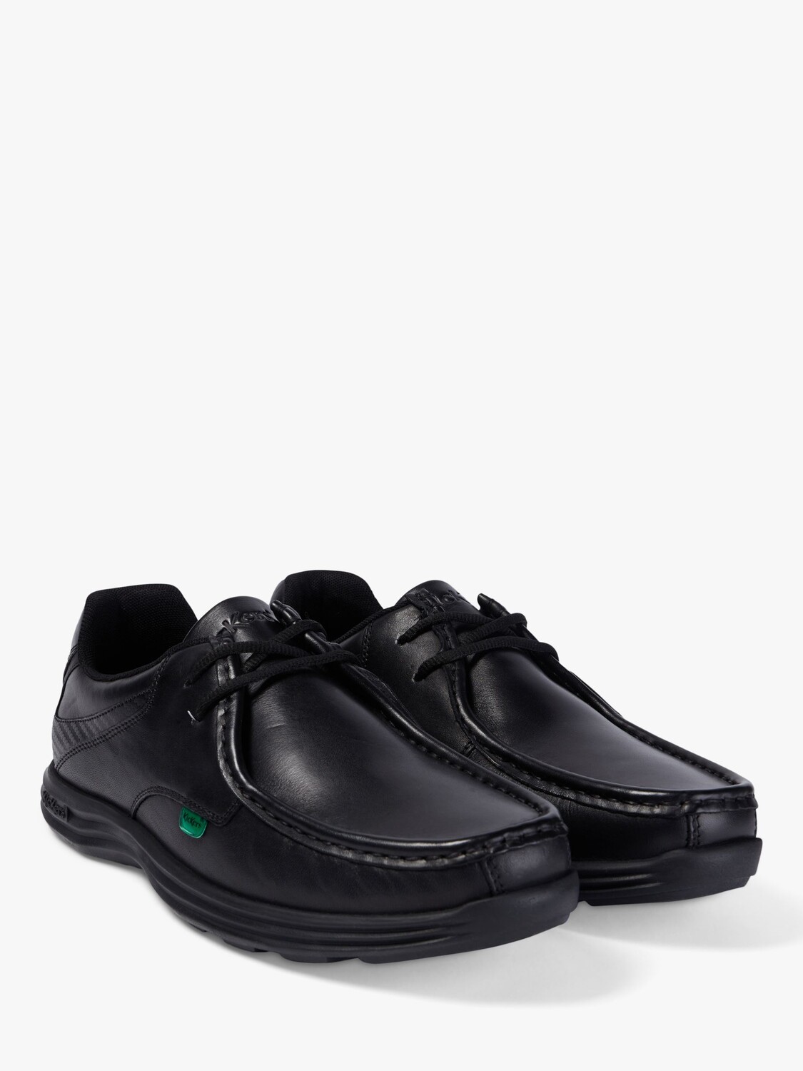 

Кожаные туфли Reasan на шнуровке Kickers, черный