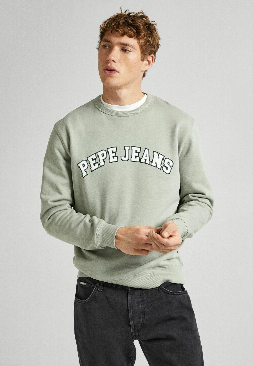 

Толстовка RAVEN Pepe Jeans, цвет palm green